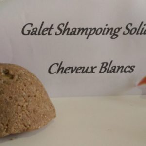 Shampoing Solide Cheveux Poivre et Sel/Blancs (60g)